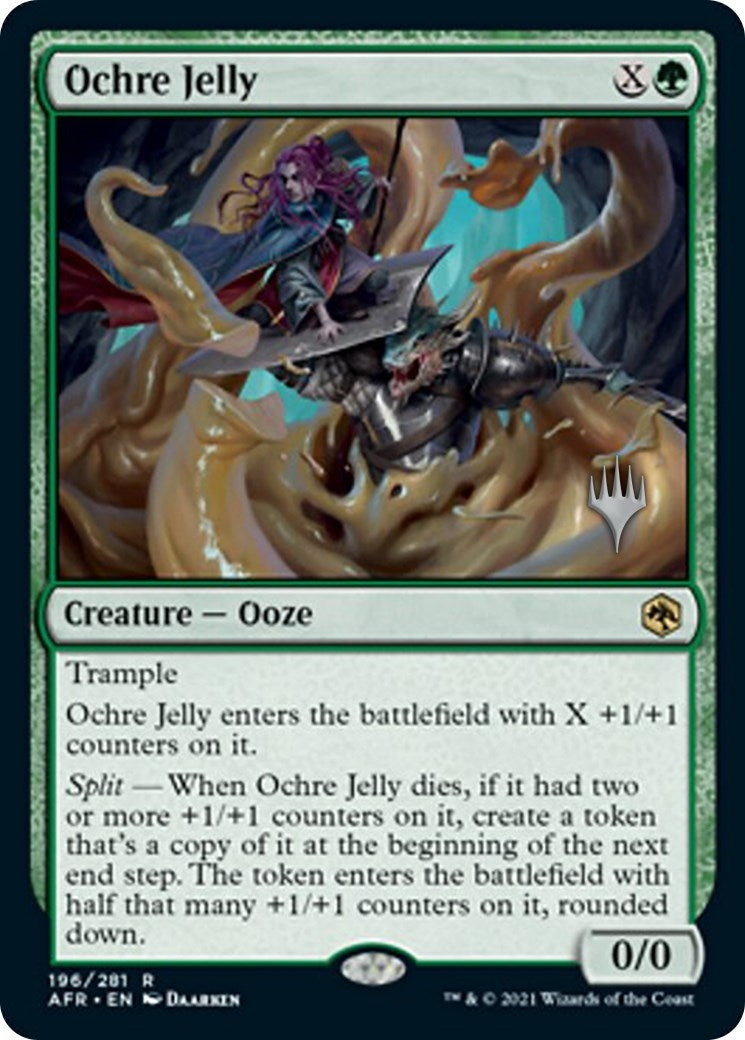 Ochre Jelly (196) (Promo Pack: Adventures in the Forgotten Realms)