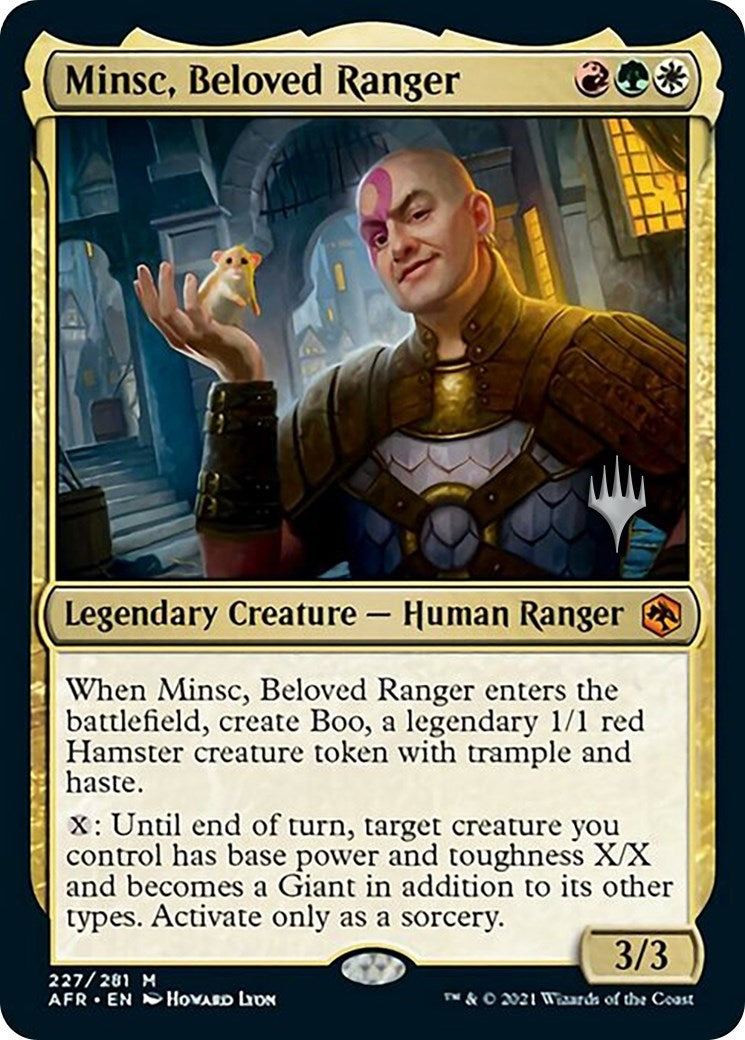 Minsc, Beloved Ranger (227) (Promo Pack: Adventures in the Forgotten Realms)