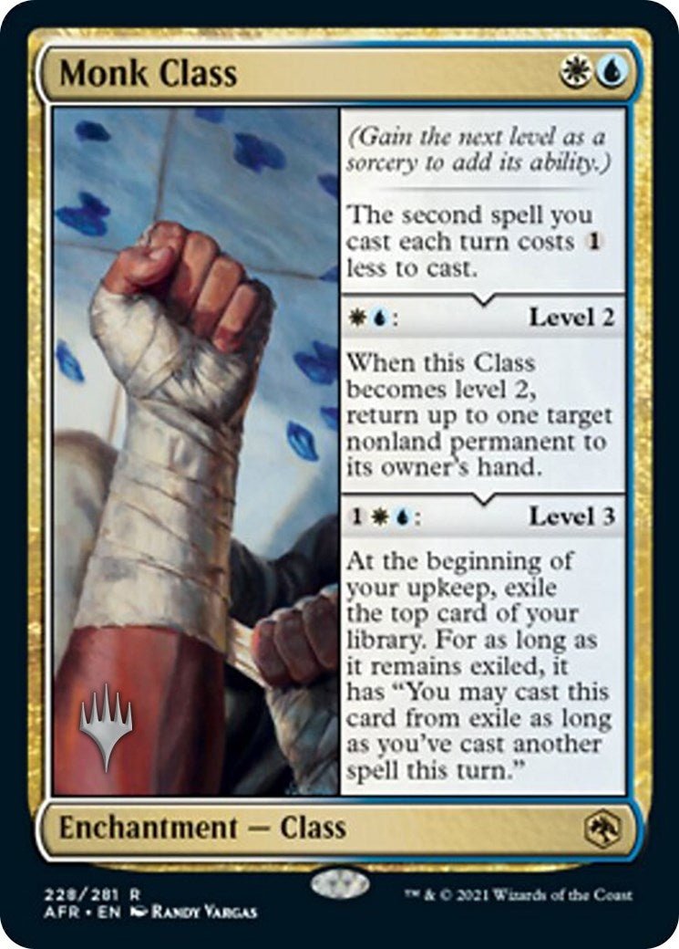 Monk Class (228) (Promo Pack: Adventures in the Forgotten Realms)