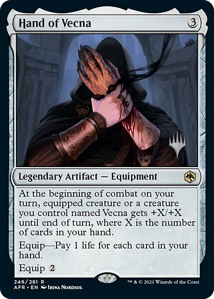 Hand of Vecna (246) (Promo Pack: Adventures in the Forgotten Realms)
