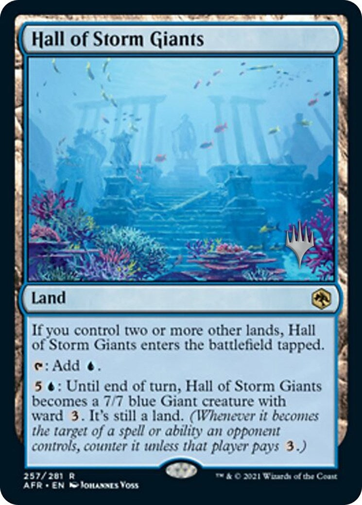 Hall of Storm Giants (257) (Promo Pack: Adventures in the Forgotten Realms)