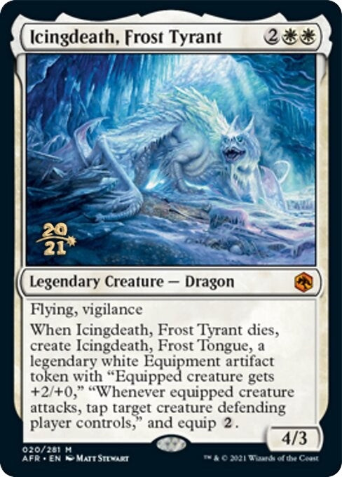 Icingdeath, Frost Tyrant (20) (Prerelease Cards)