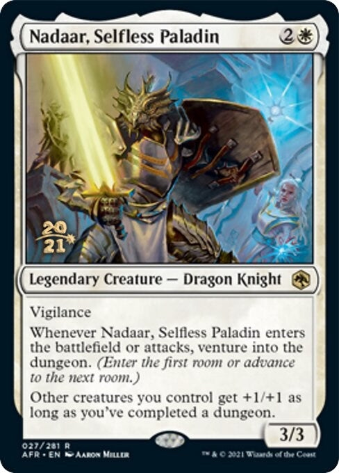 Nadaar, Selfless Paladin (27) (Prerelease Cards)