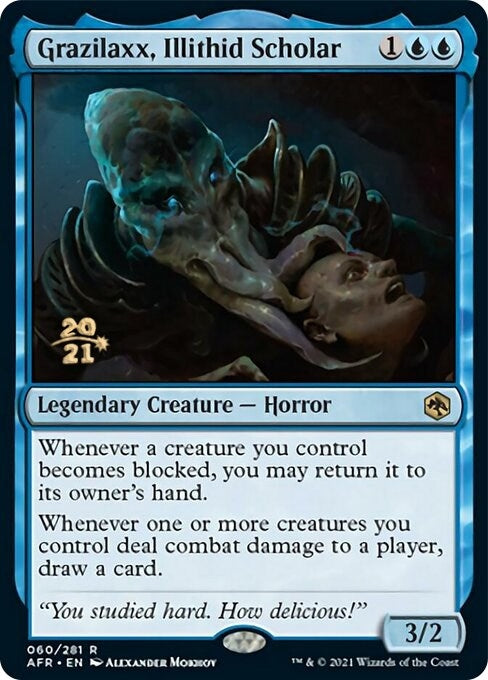 Grazilaxx, Illithid Scholar (60) (Prerelease Cards)