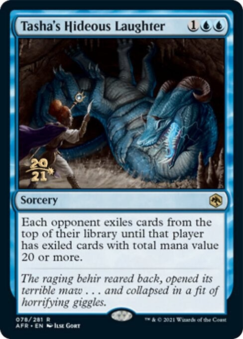 Tasha's Hideous Laughter (78) (Prerelease Cards)