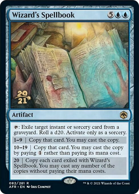 Wizard's Spellbook (82) (Prerelease Cards)