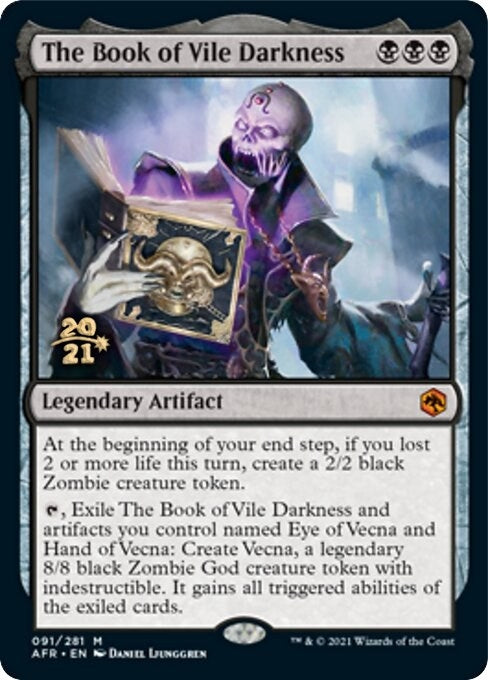 The Book of Vile Darkness (91) (Prerelease Cards)