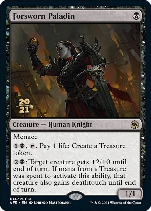 Forsworn Paladin (104) (Prerelease Cards)