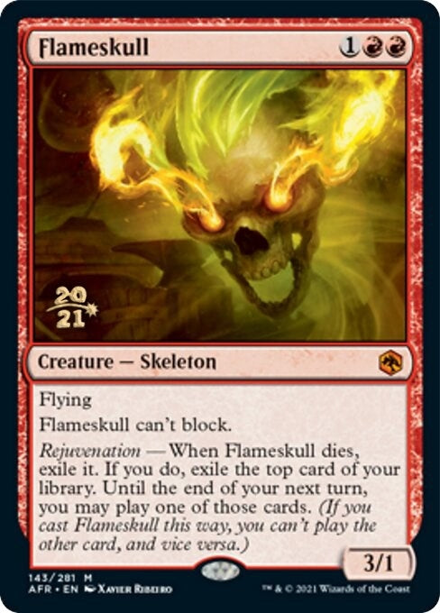 Flameskull (143) (Prerelease Cards)