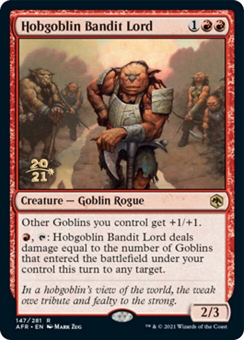 Hobgoblin Bandit Lord (147) (Prerelease Cards)