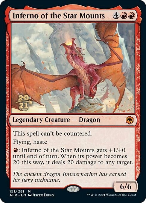 Inferno of the Star Mounts (151) (Prerelease Cards)