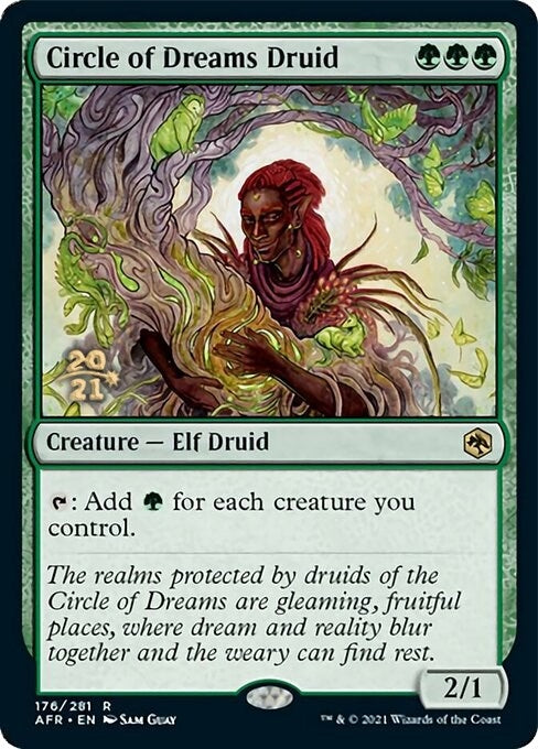 Circle of Dreams Druid (176) (Prerelease Cards)