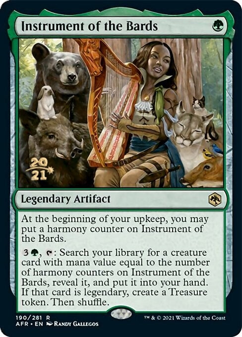 Instrument of the Bards (190) (Prerelease Cards)