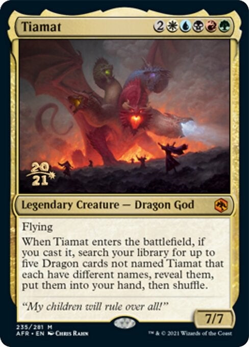 Tiamat (235) (Prerelease Cards)