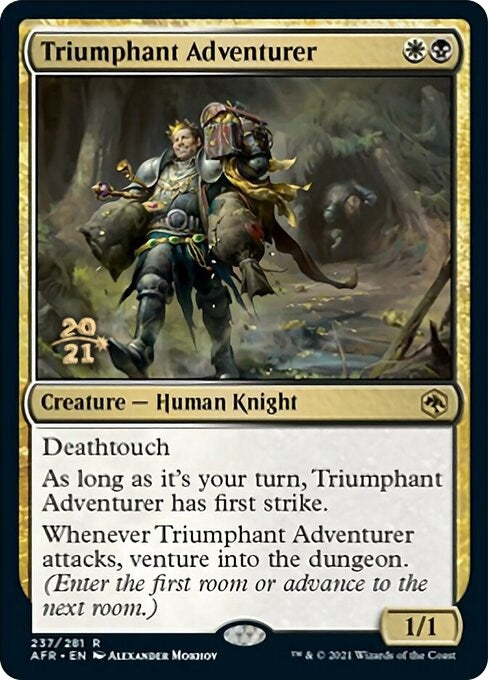 Triumphant Adventurer (237) (Prerelease Cards)