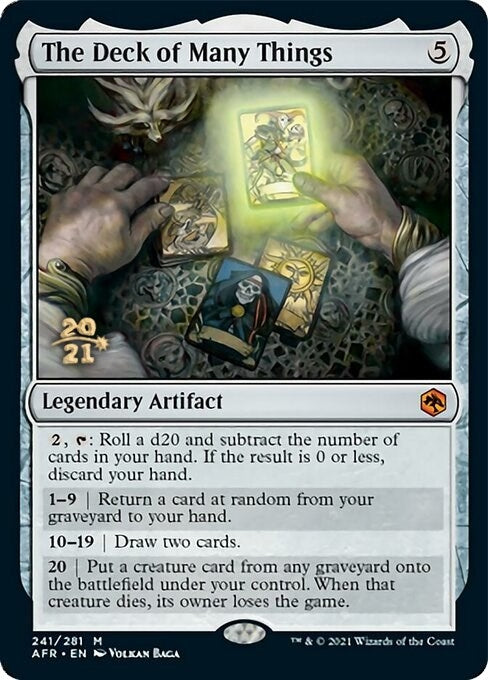 The Deck of Many Things (241) (Prerelease Cards)