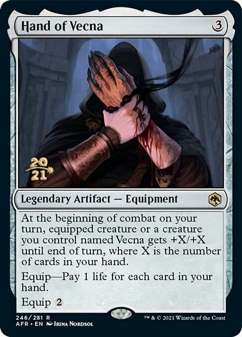 Hand of Vecna (246) (Prerelease Cards)