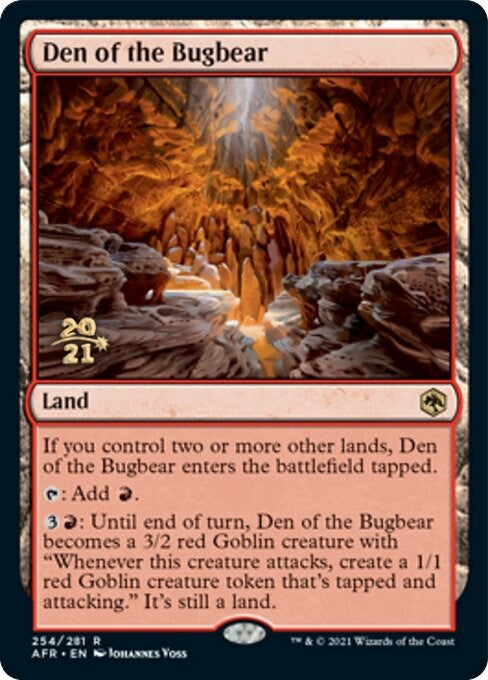 Den of the Bugbear (254) (Prerelease Cards)