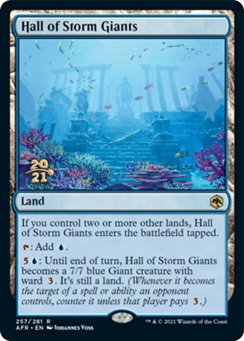 Hall of Storm Giants (257) (Prerelease Cards)