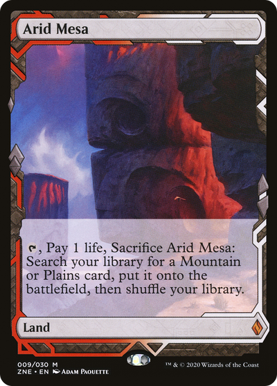 Arid Mesa (9) (Zendikar Rising Expeditions)