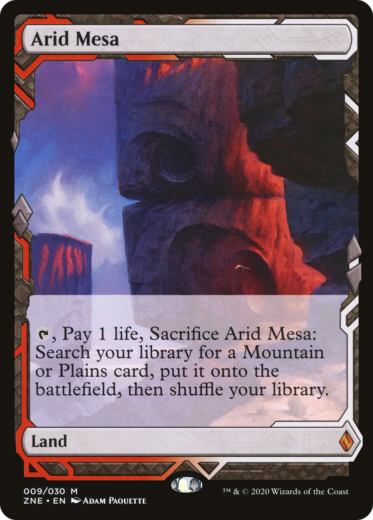 Arid Mesa (9) (Zendikar Rising Expeditions)
