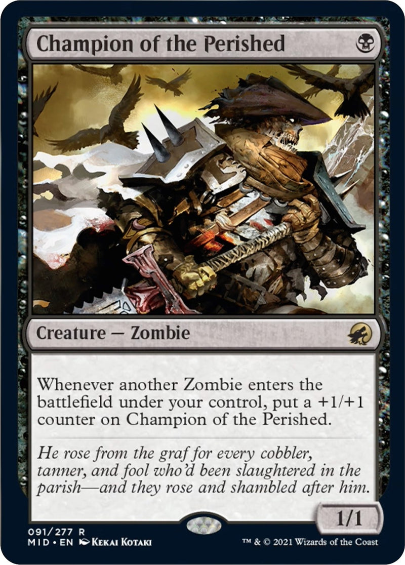Champion of the Perished (91) (Innistrad: Midnight Hunt)