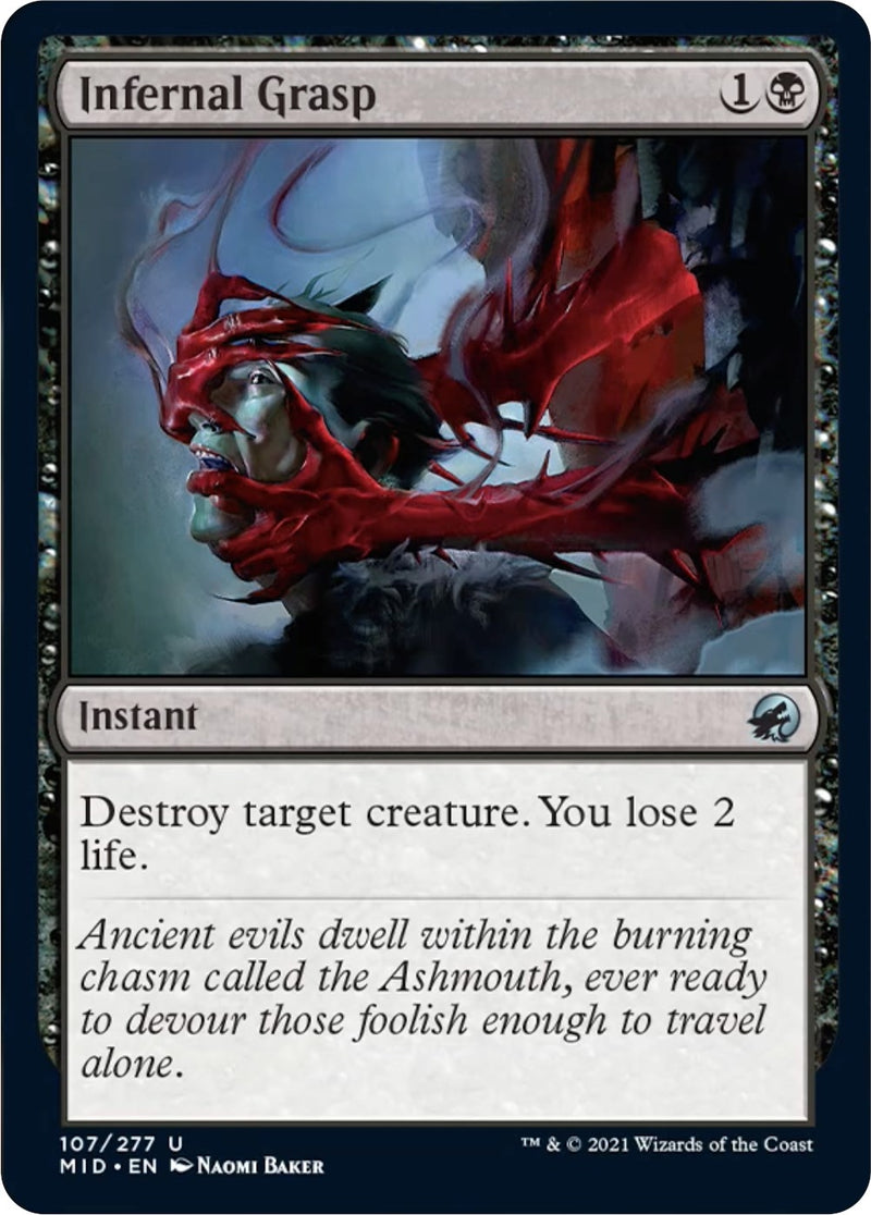 Infernal Grasp (107) (Innistrad: Midnight Hunt)