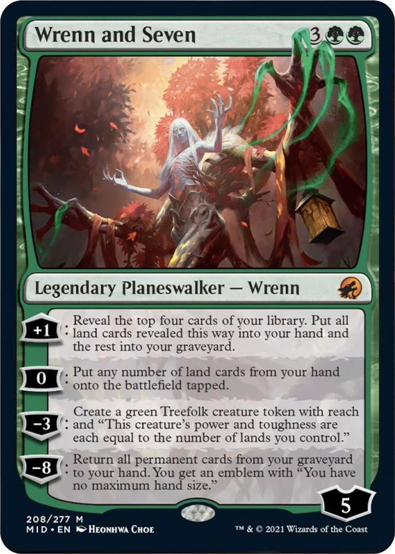 Image for Wrenn and Seven (208) - Magic: The Gathering