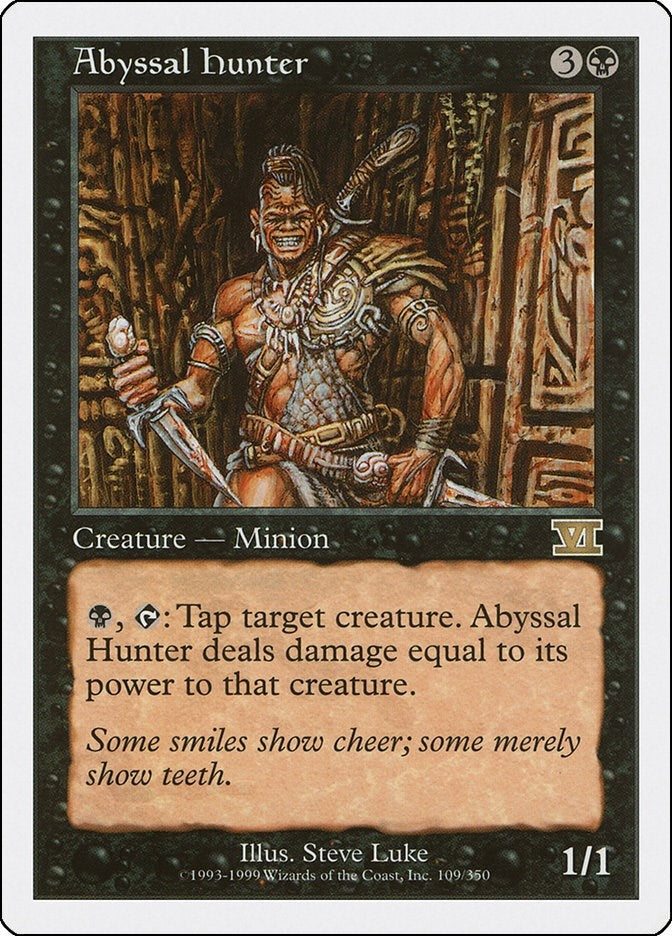 Abyssal Hunter (109) (Classic Sixth Edition)
