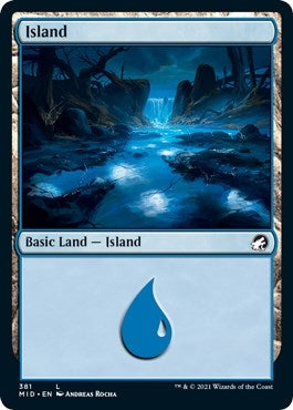 Island (381) (381) (Innistrad: Midnight Hunt)