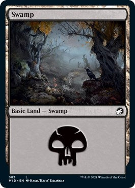Swamp (382) (382) (Innistrad: Midnight Hunt)