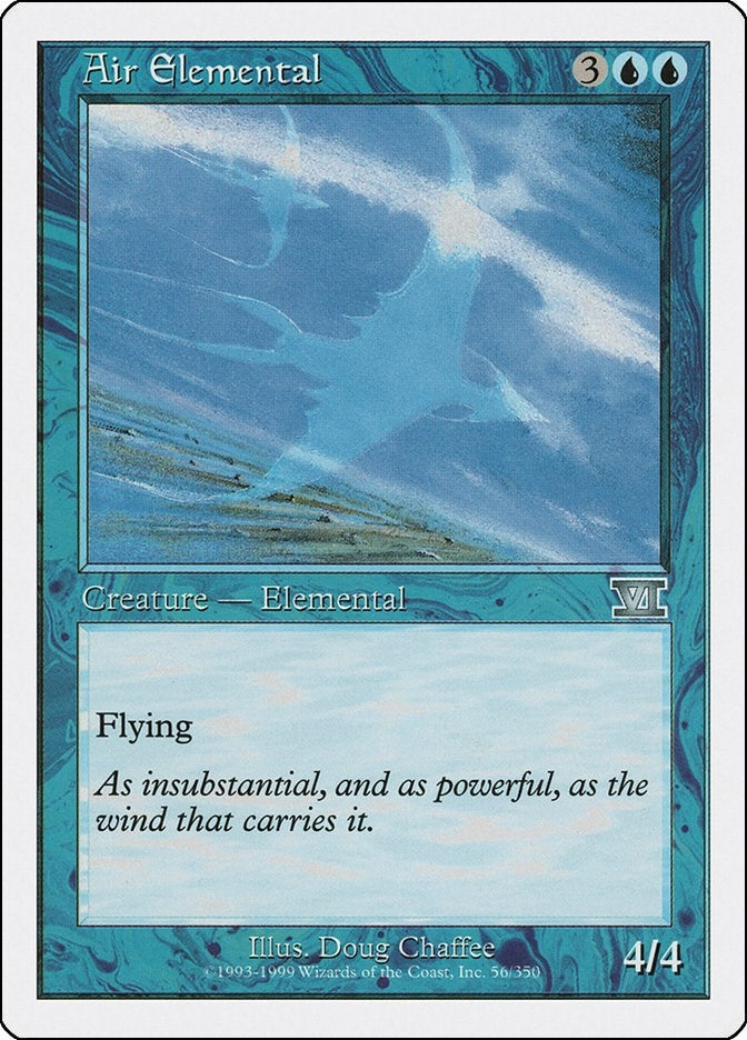 Air Elemental (56) (Classic Sixth Edition)