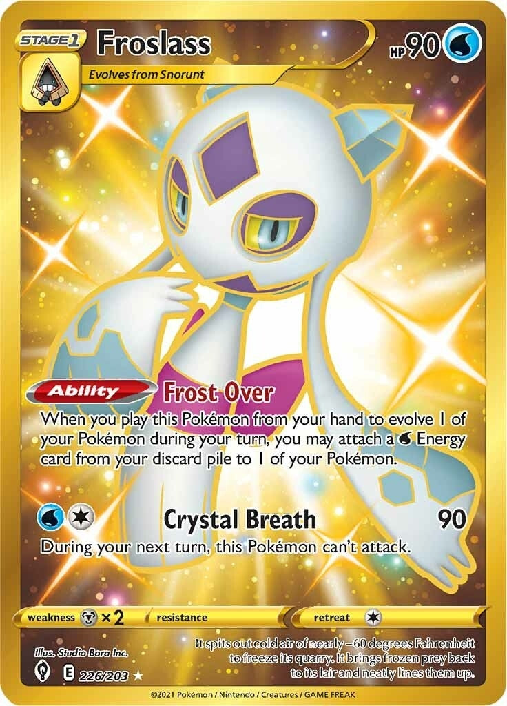 Image for Froslass (Secret) (226/203) (SWSH07: Evolving Skies) - Pokemon