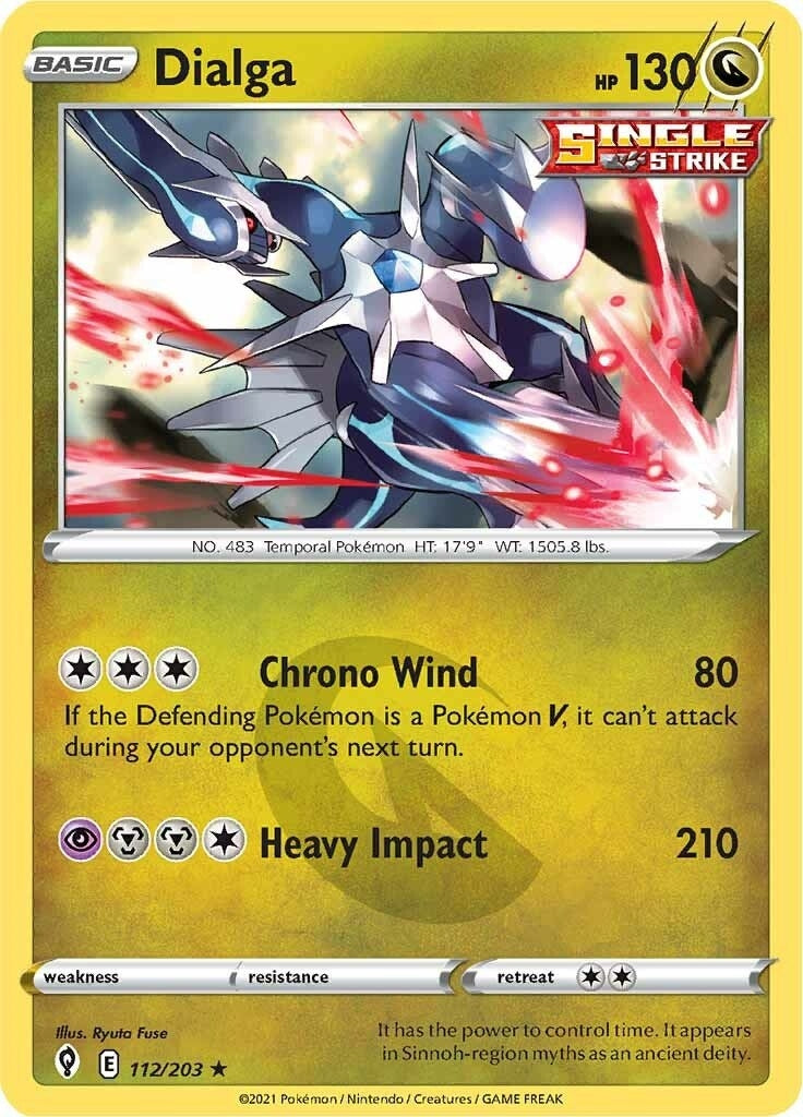 Image for Dialga (112/203) (SWSH07: Evolving Skies) - Pokemon