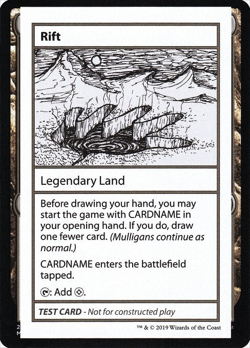 Rift (No PW Symbol) (Mystery Booster: Convention Edition Exclusives)