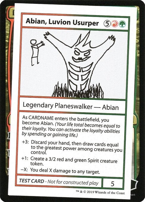 Abian, Luvion Usurper (No PW Symbol) (Mystery Booster: Convention Edition Exclusives)