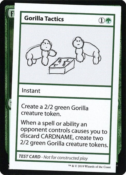 Gorilla Tactics (No PW Symbol) (Mystery Booster: Convention Edition Exclusives)