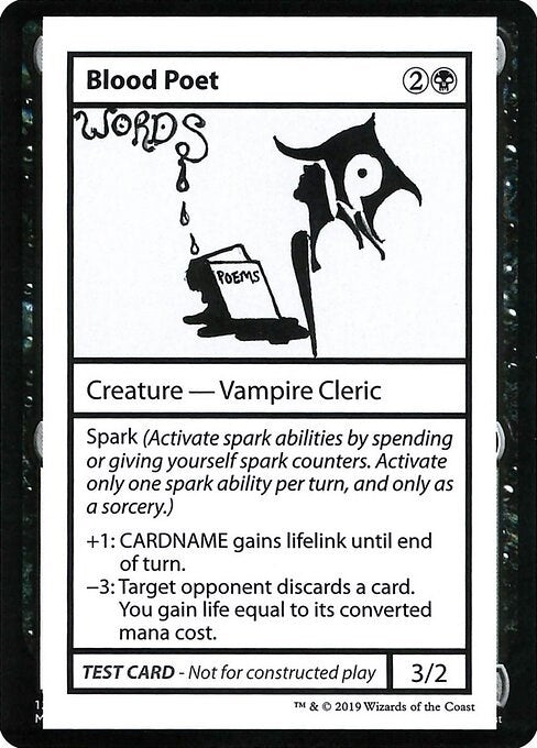 Blood Poet (No PW Symbol) (Mystery Booster: Convention Edition Exclusives)