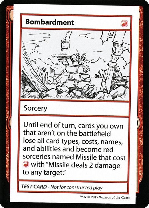 Bombardment (No PW Symbol) (Mystery Booster: Convention Edition Exclusives)