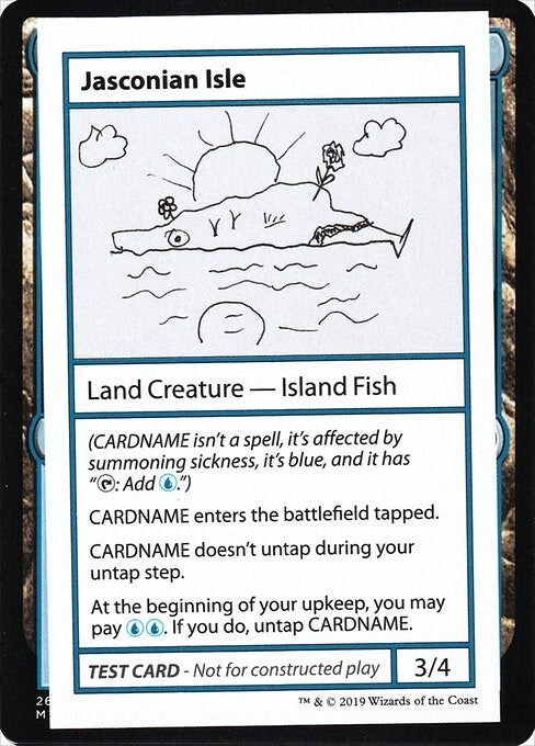 Jasconian Isle (No PW Symbol) (Mystery Booster: Convention Edition Exclusives)