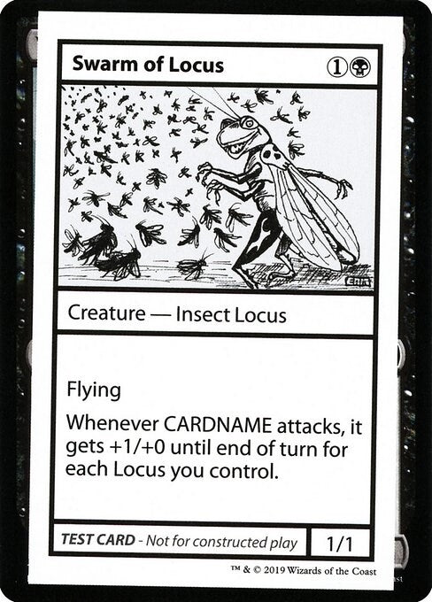 Swarm of Locus (No PW Symbol) (Mystery Booster: Convention Edition Exclusives)