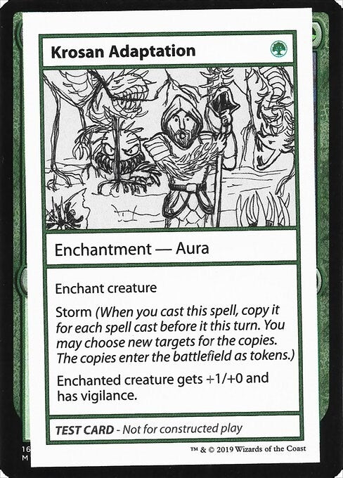 Krosan Adaptation (No PW Symbol) (Mystery Booster: Convention Edition Exclusives)