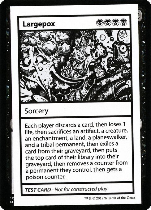 Largepox (No PW Symbol) (Mystery Booster: Convention Edition Exclusives)