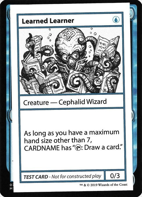 Learned Learner (No PW Symbol) (Mystery Booster: Convention Edition Exclusives)
