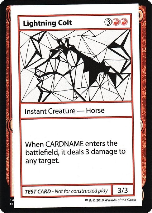 Lightning Colt (No PW Symbol) (Mystery Booster: Convention Edition Exclusives)