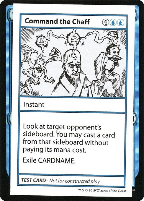 Command the Chaff (No PW Symbol) (Mystery Booster: Convention Edition Exclusives)