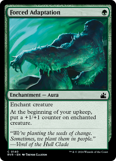 Forced Adaptation (RVR-140) - Ravnica Remastered