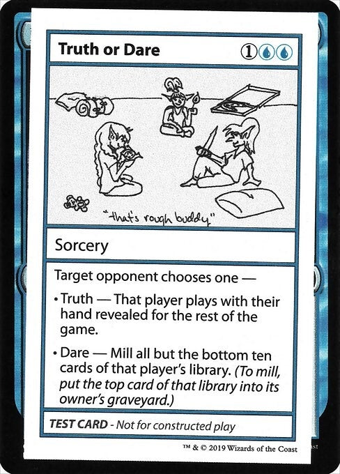 Truth or Dare (No PW Symbol) (Mystery Booster: Convention Edition Exclusives)