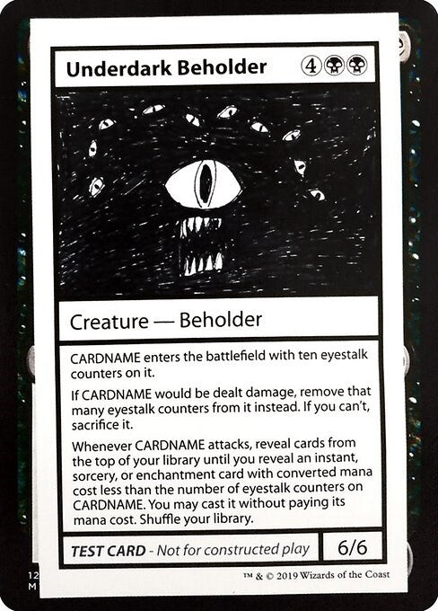 Underdark Beholder (No PW Symbol) (Mystery Booster: Convention Edition Exclusives)