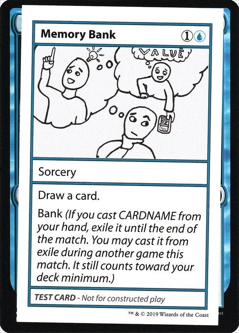 Memory Bank (No PW Symbol) (Mystery Booster: Convention Edition Exclusives)